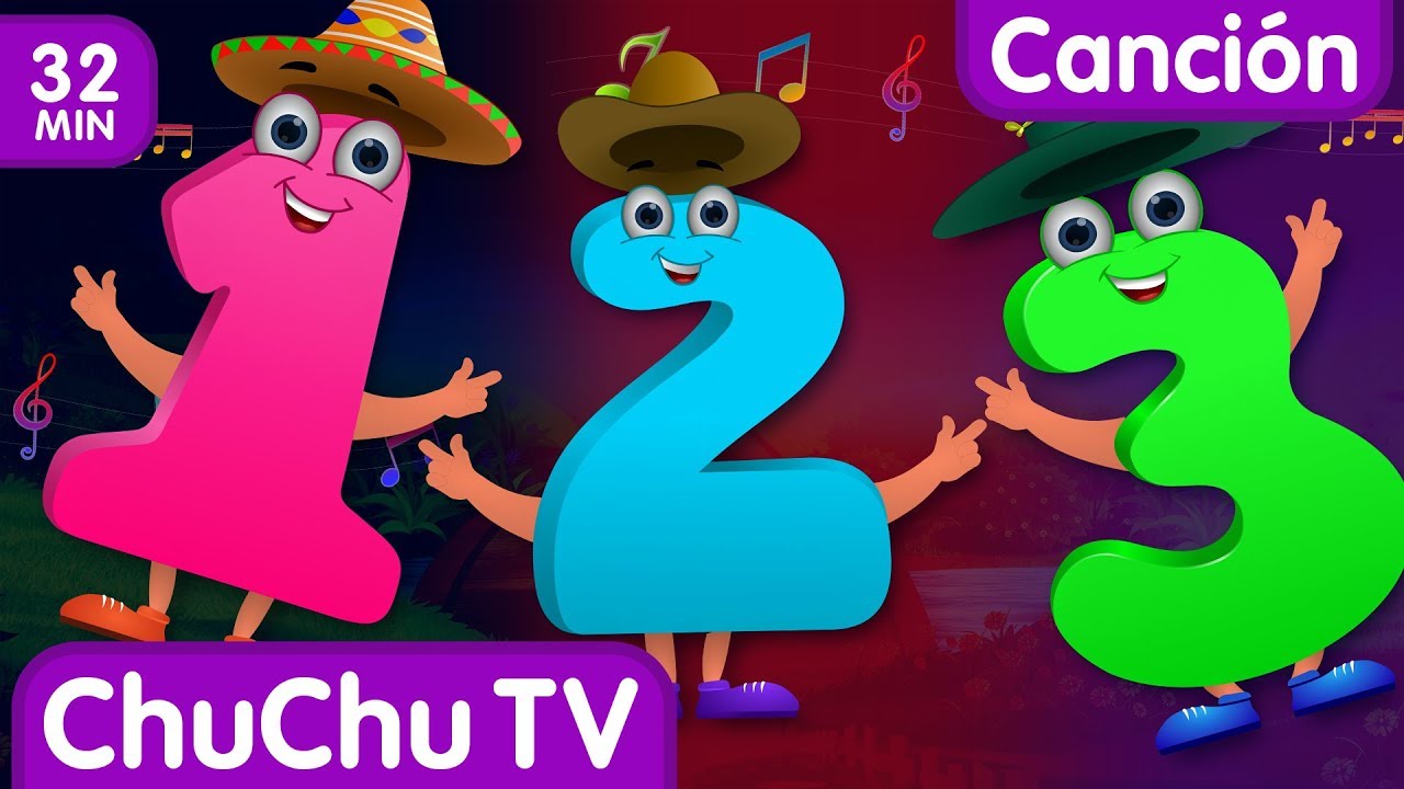 Canción de Números | Canciones infantiles en Español | ChuChu TV