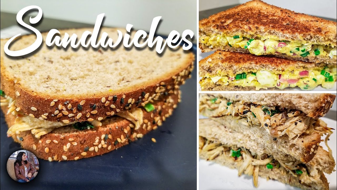 2 Easy Sandwich Recipes For Weight Loss - YouTube