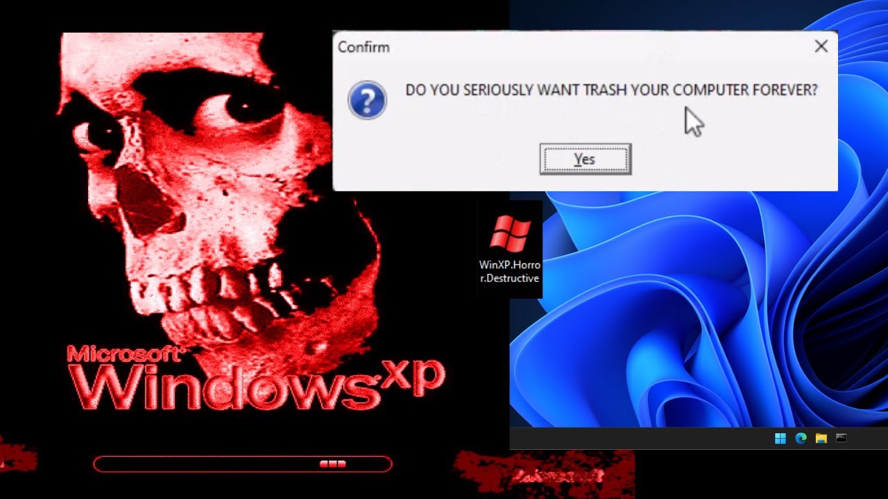 Anyone want to help a kid destroy Windows XP?! by Professor-Heavy