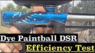 Dye DSR Efficiency Test | How To Play Paintball