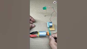 #generator 😱😎😱 #experiment #dcmotor #amazing