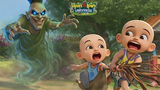 Upin dan Ipin Dikejar pocing #upinipin #comedy