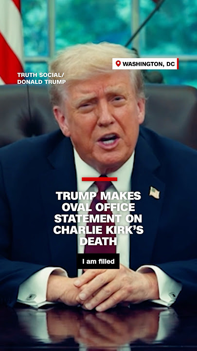 Download lagu Trump makes Oval Office statement on Charlie Kirk’s death