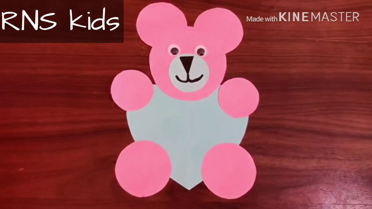 how-to-make-a-paper-teddy-bear-easy-paper-teddy-bear-craft-for-kids