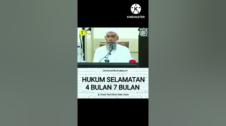 Hukum Acara Selamatan 4 Bulan 7 Bulan Untuk Wanita Hamil, Ustdaz Yazid Jawwas