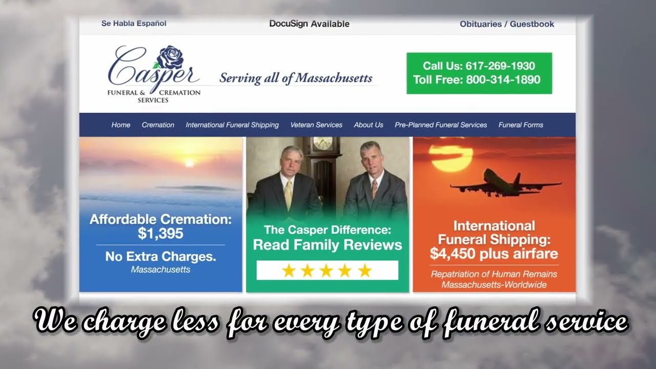Massachusetts Cremation Services for Less with Caspers