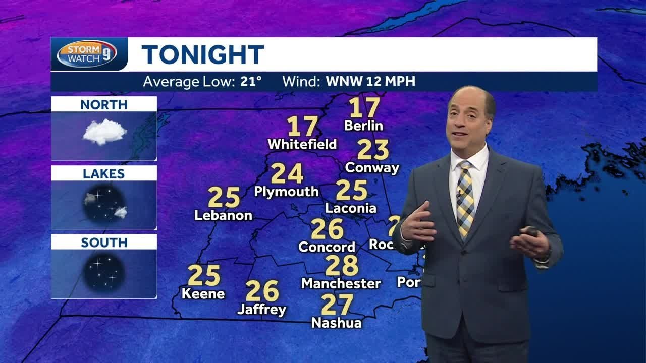 Video: Chilly and sunny stretch with spotty snow showers - YouTube