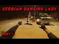 Serbian dancing lady  part 3  in india  indian parkour  flyingmeenaboi