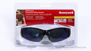 Honeywell Scratch Resistant Safety Eyewear Gloss Black Frame and Blue Mirror Lens (RWS-51066) screenshot 4