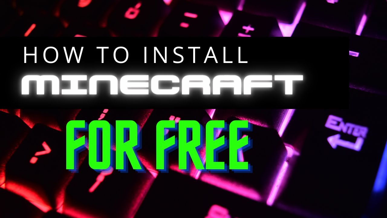 how to install,download minecrady java edition on pc for free | op tech ...