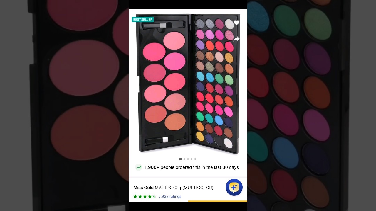 Miss Gold Eyeshadow Palette🖤                       