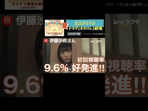 『シッコウ‼︎ 〜犬と私と執行官〜』第1話 伊藤沙莉さん高視聴率おめでとうの回 ◇ カステラTV【ネタバレ】劇場