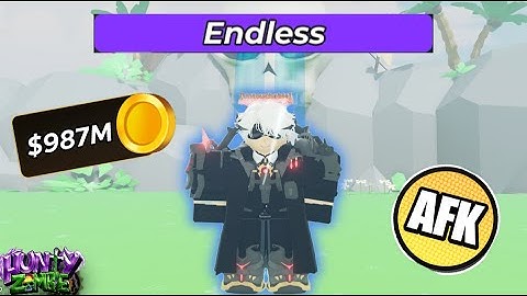 METHOD TO AFK FARMING IN ENDLESS! -[BLINDFOLD] Hunty Zombie-