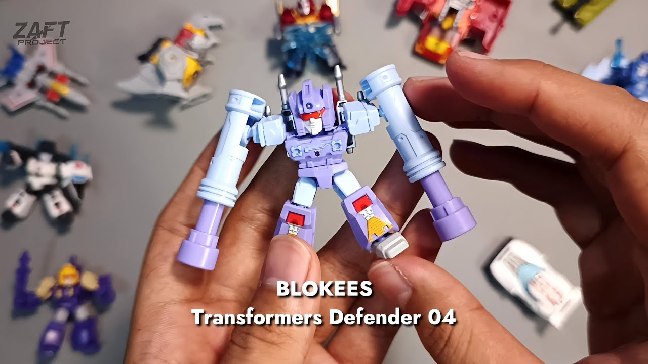Blokees Transformers Defender Version 04 : Tyrants Fury! BlindBox Action Figure Unboxing Speed Build