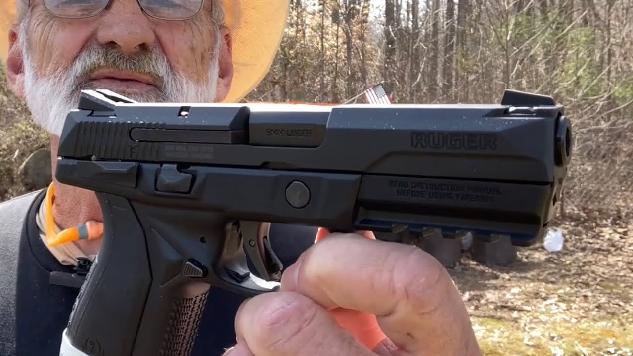 Ruger American pistol range review