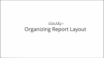 Payroll: Organizing Report Layout