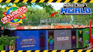 MINECRAFT WORLD - May 2026 Construction | Coming From 2027 Season at Chessington!