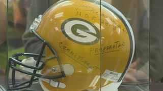 Boys Girls Club of Door County celebrates Packers legend Jerry Kramer with helmet dedication
