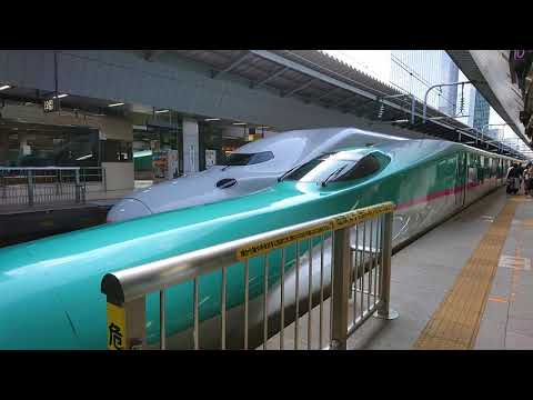 E5系はやぶさ5号 新函館北斗行き 東京駅発車
