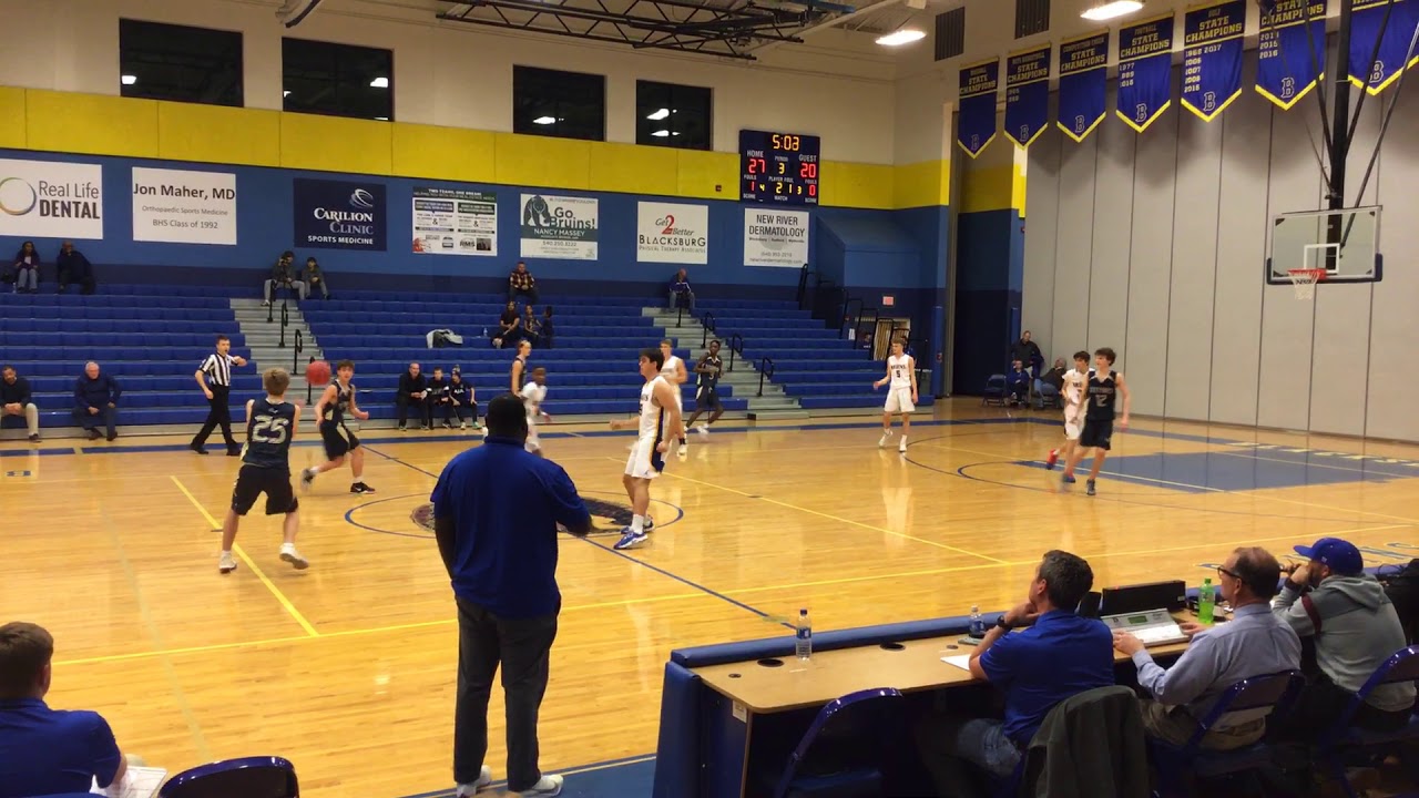 Blacksburg HS vs Hidden Valley HS January 24, 2020 YouTube