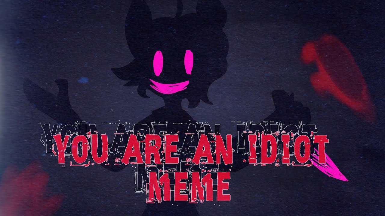 You are an idiot meme animation (Furry animation) - YouTube
