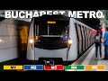 🇷🇴 Bucharest Metro - All the Lines (2024) (4K)
