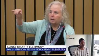 Nancy Brophy - Trial Review - Cross Examination Part 1