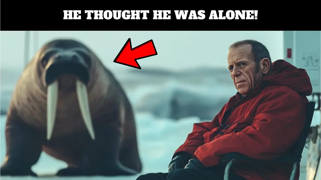 He Thought He Was Alone on the Ice—Until a Giant Walrus Appeared