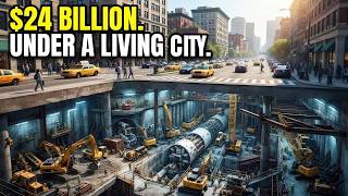 How America Built the $24 Billion Tunnel Under a Living City
