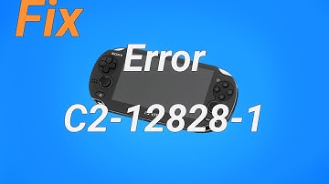 PS Vita Error Code C2-12828-1 Eng