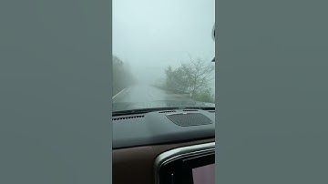 Driving New Mahindra Scorpio-N In Fog - Review Coming Soon #Shorts #BigDaddyofSUVs #mahindrascorpio