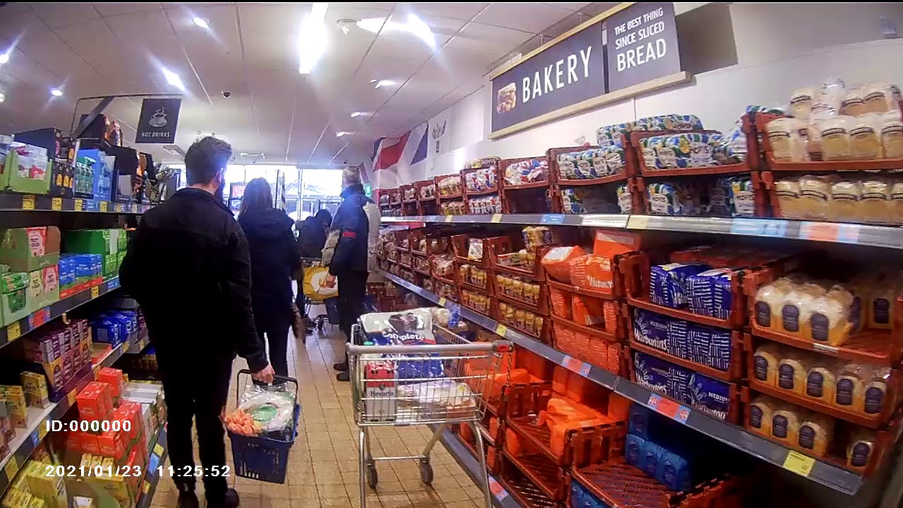 Rude Angry Aldi shopper