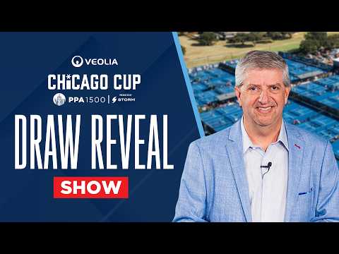 The draws are SET for the Veolia Chicago Cup | Draw Reveal Show | Ensure Max Protein