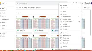 How to use the grading sheet screenshot 5