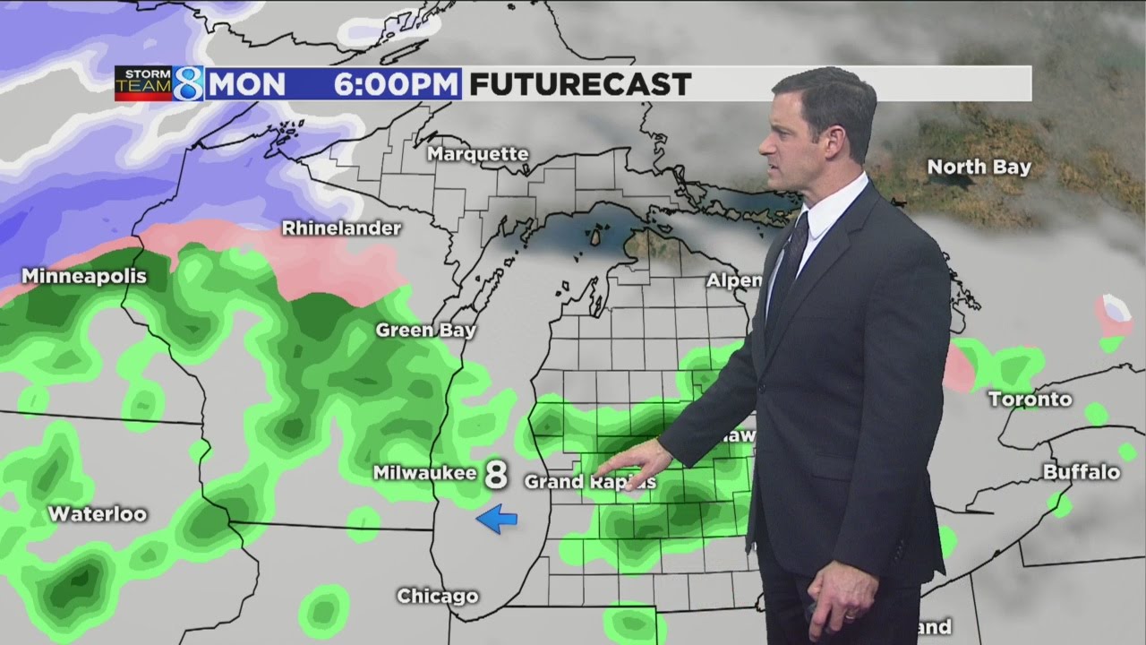 Storm Team 8 Forecast - 11 p.m. 123116 - YouTube