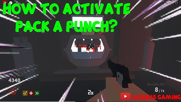 HOW TO ACTIVATE THE PACK A PUNCH ON RESEARCH? (Roblox Project Lazarus)