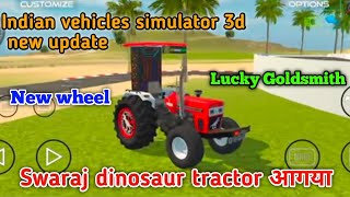 Swaraj dinosaur tractor in indian vehicles simulator 3d || indian tractor game || screenshot 5