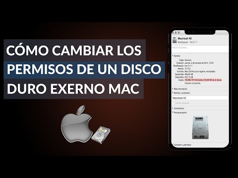 Cómo Cambiar los Permisos de un Disco duro Externo en una Mac