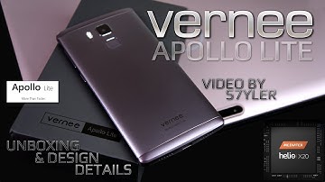 Vernee Apollo Lite (Unboxing & Design Details Only) Helio X20, 4GB RAM - PART1-2 // by s7yler