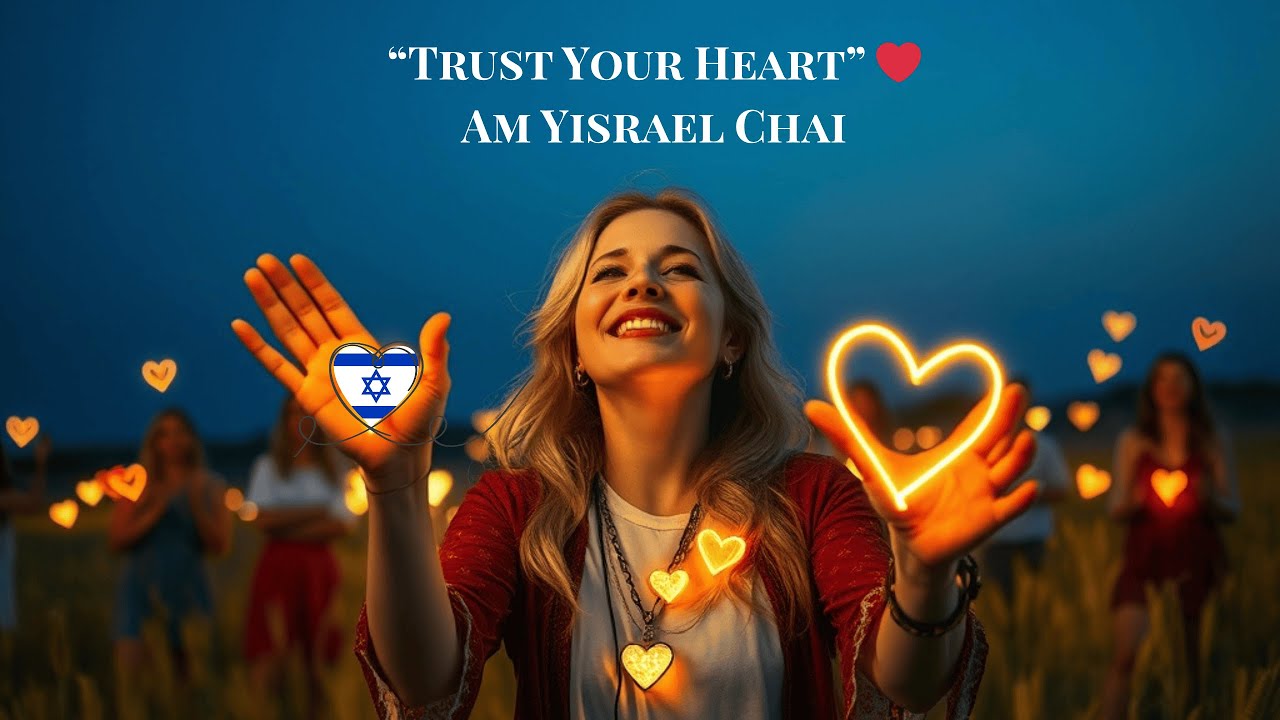 Trust Your Heart Healing Israeli Folk Song of Love & Peace  Am Yisrael Chai סמוך על הלב שלך