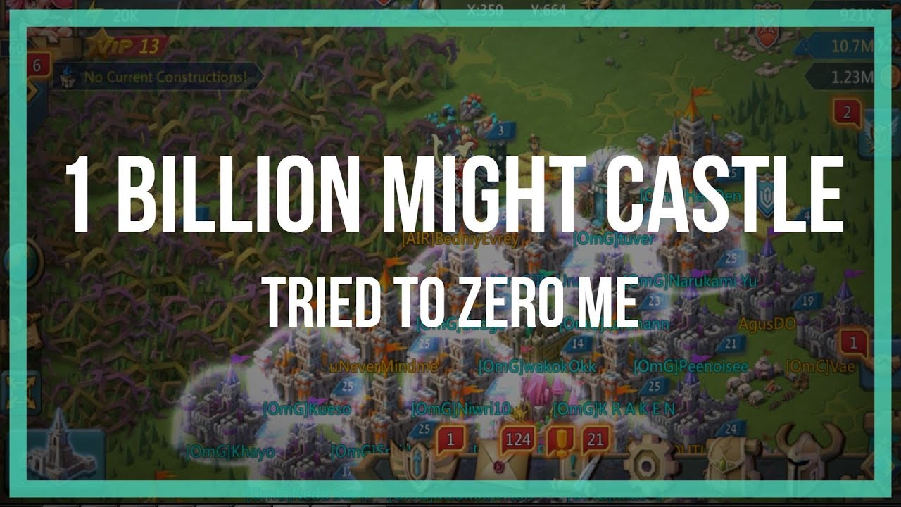 Lords Mobile 1 Billion Might Guy Tried To Zero Me Lords Mobile 1 Billion Might Guy Tried To Zero Me