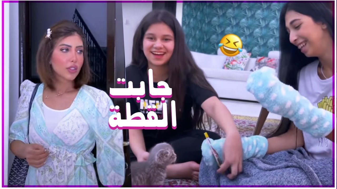 نور خذت القط عند ميمي من غير ماتدري !