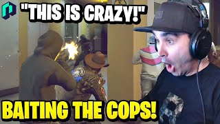 Summit1g Kidnaps Cop & Baits Police into TRAPPED Shootout! | GTA 5 NoPixel RP