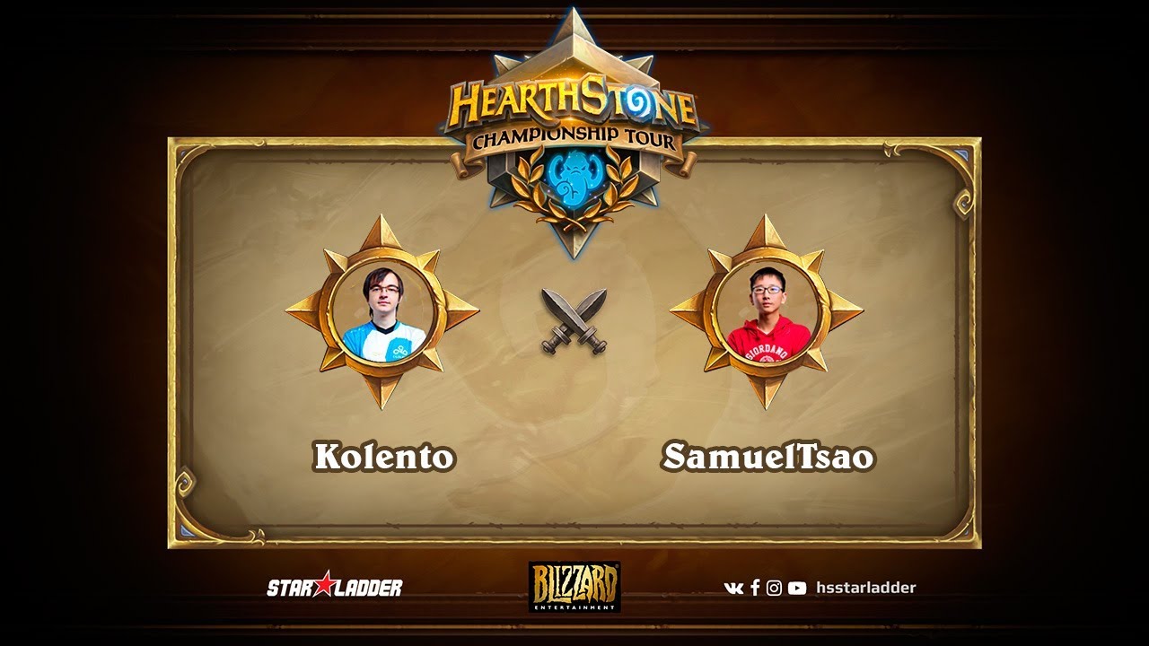 Kolento vs SamuelTsao, Hearthstone World Championship 2017