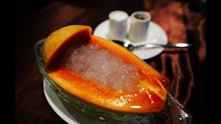 Chinese Street Food - Snow Frog And Others Cantonese Dessertin Foshan, Guangdong