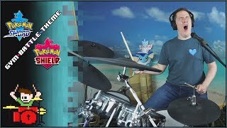 Pokemon Sword & Shield - Gym Battle Theme On Drums!