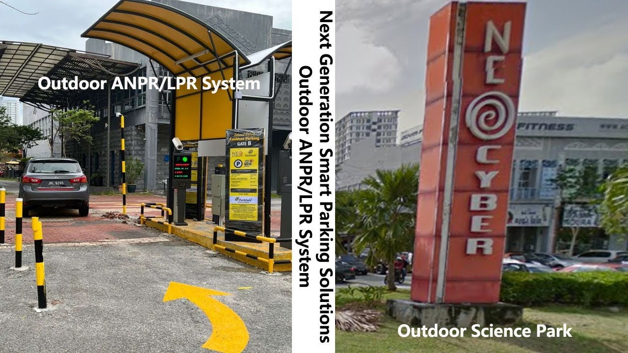 Outdoor LPR System Next Generation Parking Cashless Ticketless License Plate Recognition ANPR System