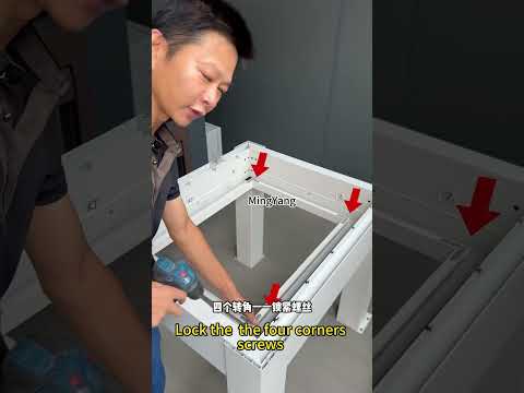 Electric louvered gazebo, super simple installation process, you'll understand it at a glance.