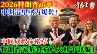 2026特朗普訪華：中期選舉壓力爆煲！中國成救命稻草！特朗普家族釋放2大和平訊號！｜沖出黎講
