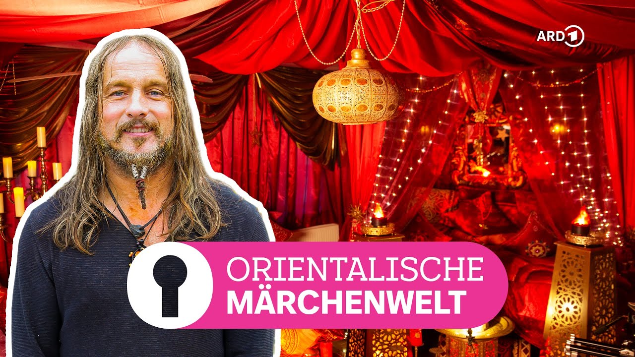 Nino verwandelt alte Industriehalle in ein orientalisches Fantasy-Reich | ARD Room Tour